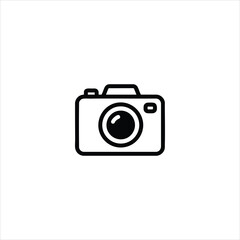 Artistic Camera Line Icon Photo Lens Image
