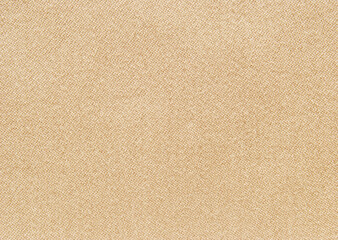 Beige cotton sateen drill fabric pattern close up as background