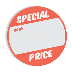Sale label vector design elements