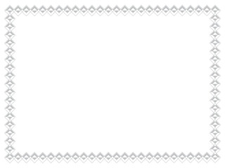 Minimalist China border frame vector