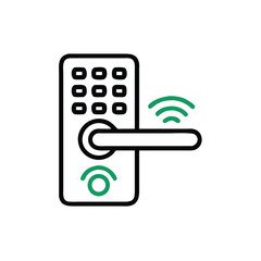 vector illustration of a mobile phone