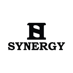 Synergy Logo with Stylized 