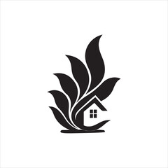 vector illustration of a leaf icon