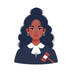 
illustration design of a judge