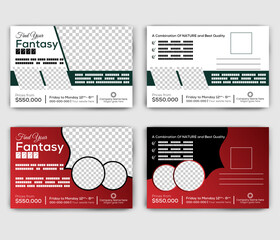 Property Post Card Design for real estate