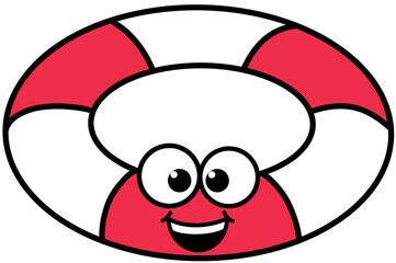 Cute lifebuoy