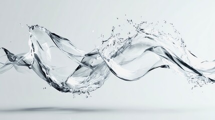 Abstract of water ripple shape 