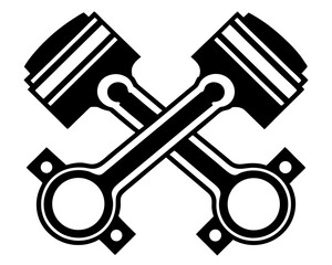 Mechanic Engine Piston, Piston Vector Art