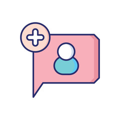 Follower Vector icon