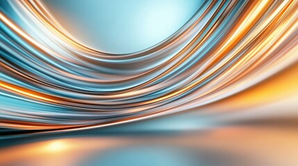 A mesmerizing display of flowing strands of light in vibrant colors, representing artistic abstraction that evokes emotion and creativity through visual storytelling.