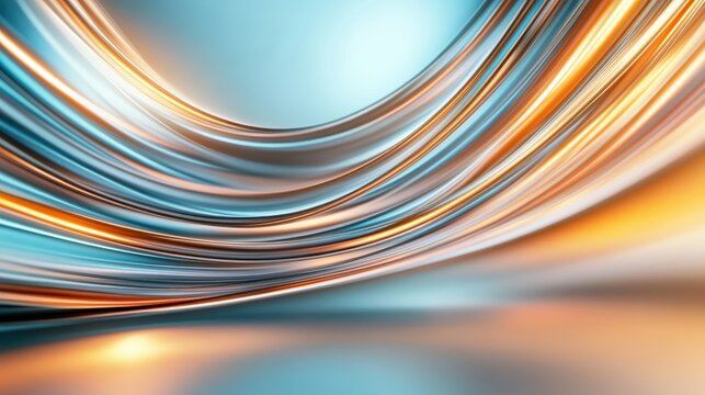 A mesmerizing display of flowing strands of light in vibrant colors, representing artistic abstraction that evokes emotion and creativity through visual storytelling.