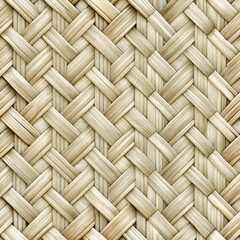 Intricate woven natural material texture.