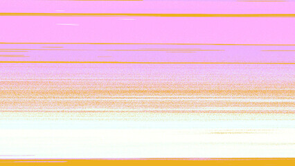 Pink and Orange Digital Glitch Noise Background