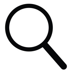 Search Icon vector illustration, magnifying glass symbol, search icon clip art , zoom in and zoom out symbol, Magnifying glass sign vector