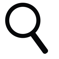 Search Icon vector illustration, magnifying glass symbol, search icon clip art , zoom in and zoom out symbol, Magnifying glass sign vector