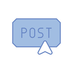 Post  Vector icon