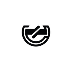 Creative Monogram Logo of ZU and ZU for Versatile Branding