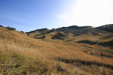 兵庫県神河町　砥峰高原の風景