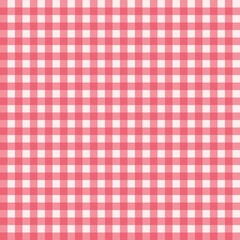 pink gingham check pattern with a soft, playful vibe. Great for fabric, wrapping paper, backgrounds, picnic themes, and cute or retro-style designs.