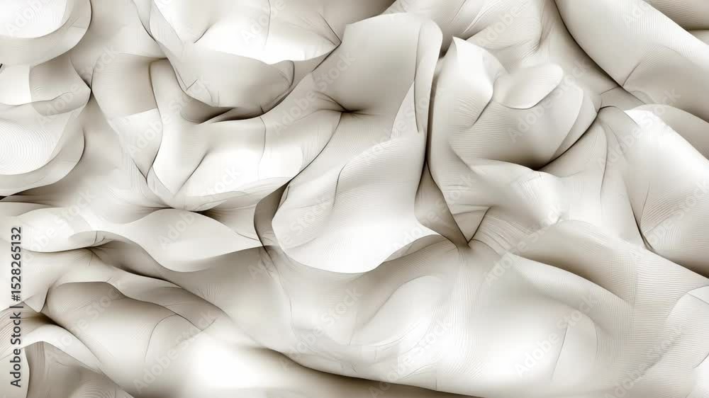 Poster experience a captivating display of abstract textures and flowing patterns in subtle grey and white 