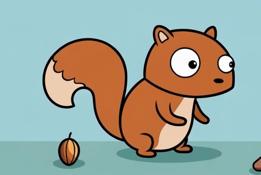 A squirrel tries to live a minimalist lifestyle