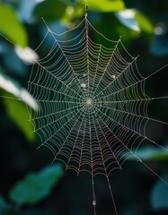 Naklejka premium spider web