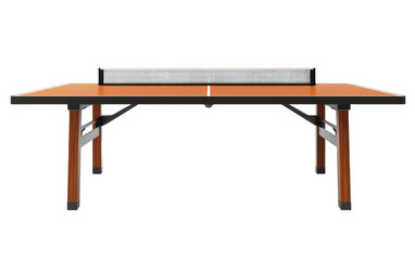 Fototapeta premium Wooden table with a net on it
