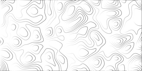 Abstract contour lines pattern design featuring a seamless topographical map like structure with a gradient in grayscale creating an elegant geometric backdrop.