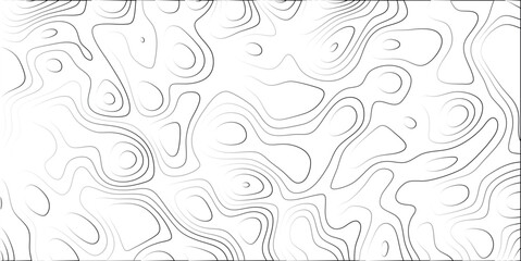 Fototapeta premium Abstract topographic contour lines illustration in shades of grey creating a modern and dynamic visual on a white background suitable for diverse design applications.