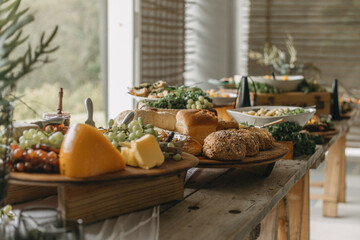 cheese and bread boards