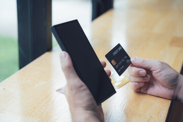 Online Payment with Mobile Phone and Credit Card