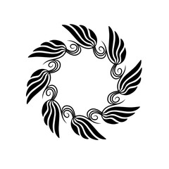 Obraz premium Abstract representation of darkness, a void space for contemplative backgrounds