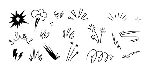 hand drawn flowers