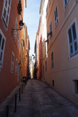 Fototapeta premium Street, narrow, Europe, buildings, ols
