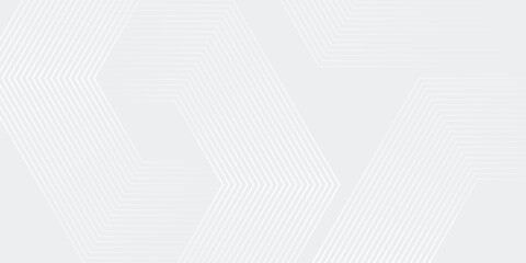 Gray Tech Finance Fintech Background Abstract Hexagon Pattern. Abstract Business Tech Science Vector Backdrop Simple Art Modern