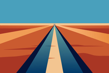 road in the desert