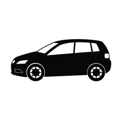 Fototapeta premium black sports car