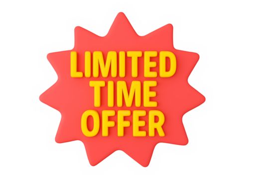 Limited Time Offer Grab This Deal Before It's Gone!