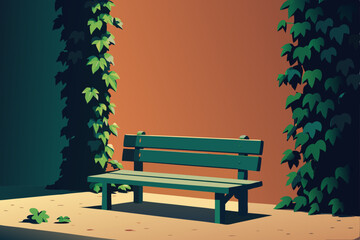 bench in the park