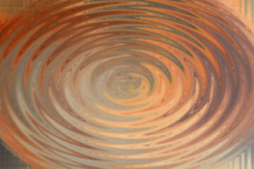 Abstract swirling pattern in earthy tones