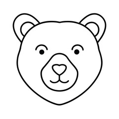Obraz premium panda vector icon art