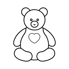 teddy bear vector