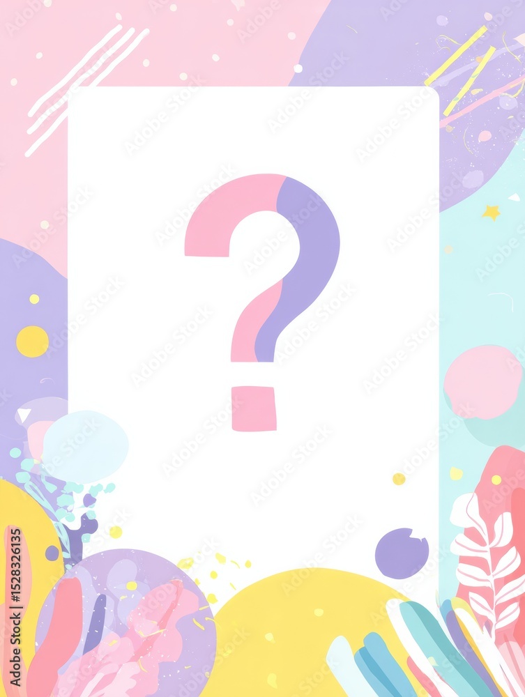 Poster Daily Reflection Questions for Mindfulness Journaling in a Pastel Notebook Setting Designed for Personal Growth and Self-Improvement Exercises