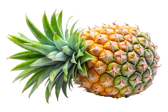 pineapple fruit image isolated on transparent