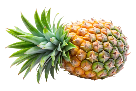 pineapple fruit image isolated on transparent