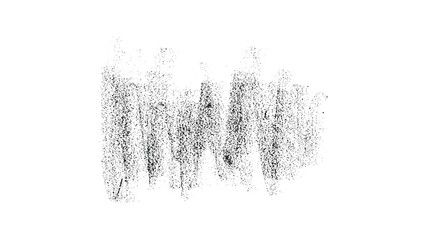 Fototapeta premium Crayon Texture Scribble, Soft Pastel Hand Drawn Shading on White Background.