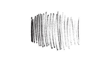 Black Crayon Texture Scribble, Soft Pastel Hand Drawn Shading on White Background. Hand-drawn pencil scribbles rough frames. pencil strokes isolated on a transparent background.