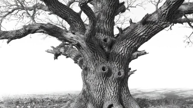 old oak tree