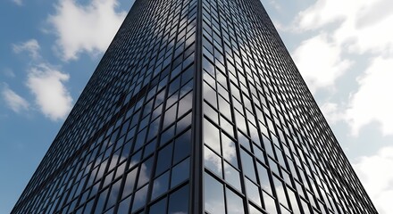 Fototapeta premium Modern Architecture: Reflecting Ambition and Urban Growth