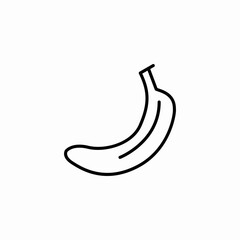 banana single icon sign vector